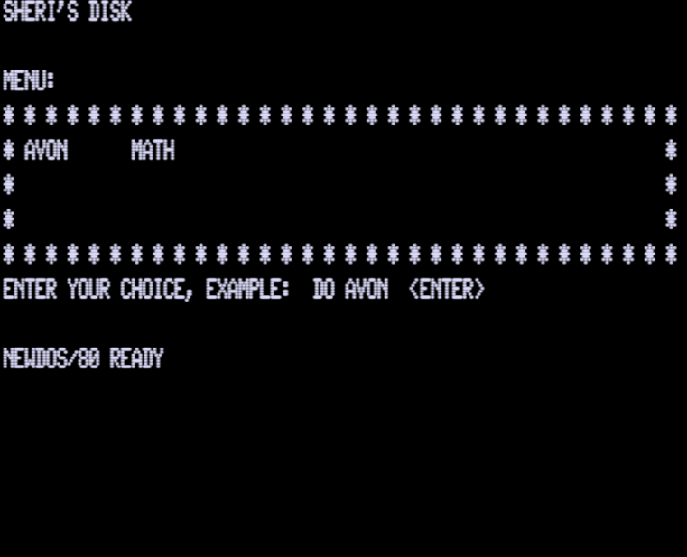 Screen shot